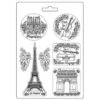 Stamperia Create Happiness Oh La La Tour Eiffel Soft Mold A4 K3pta4560* -Simon Says Stamp K3PTA4560