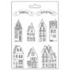 Stamperia Christmas Cozy Houses A4 Soft Mold K3pta4565 -Simon Says Stamp K3PTA4565 1