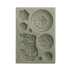 Stamperia Around The World Mechanisms Silicone Mold A6 Kacm13*