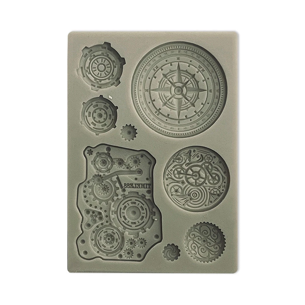 Stamperia Around The World Mechanisms Silicone Mold A6 Kacm13* 3 Stamperia Around The World Mechanisms Silicone Mold A6 Kacm13*