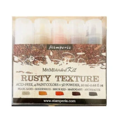 Stamperia Rusty Texture Kit Ke56