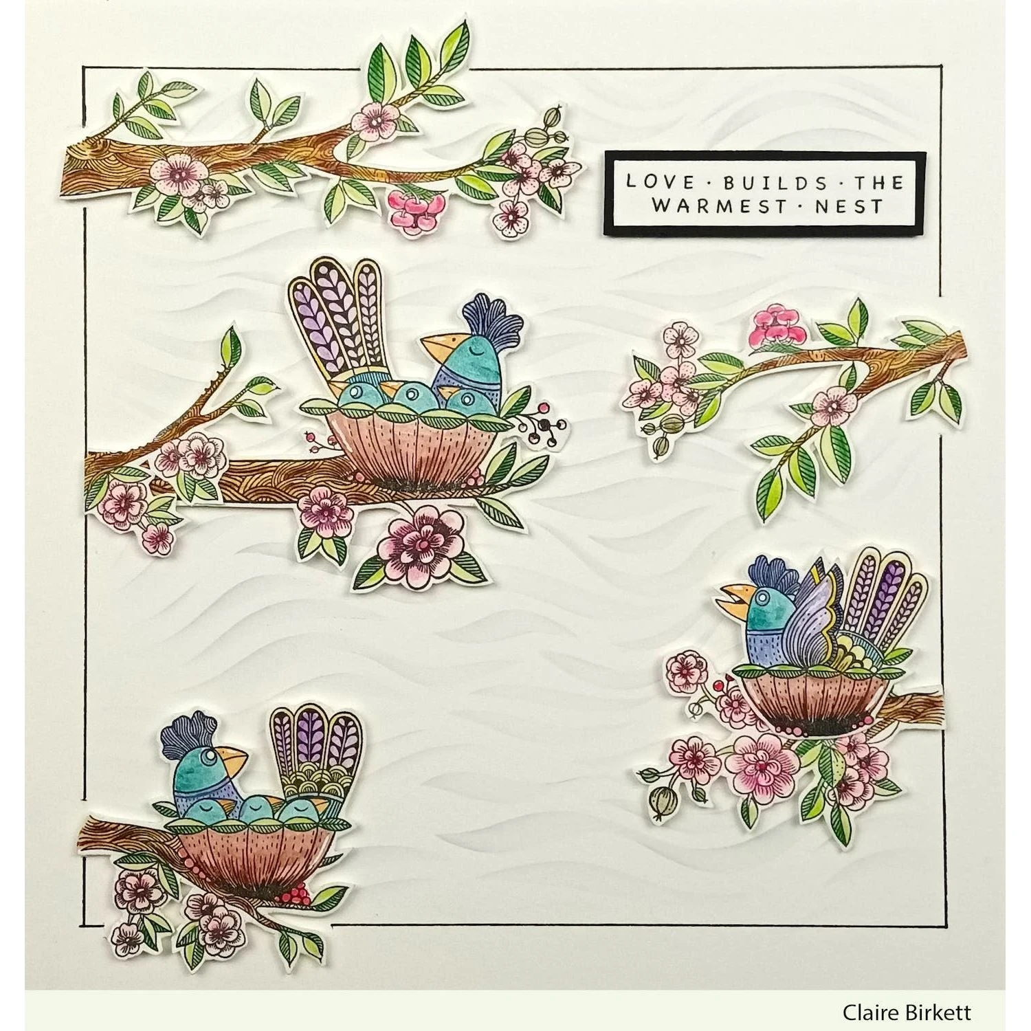 Katkin Krafts Love Nest Clear Stamps Kk0013* 6 Katkin Krafts Love Nest Clear Stamps Kk0013* - Image 4