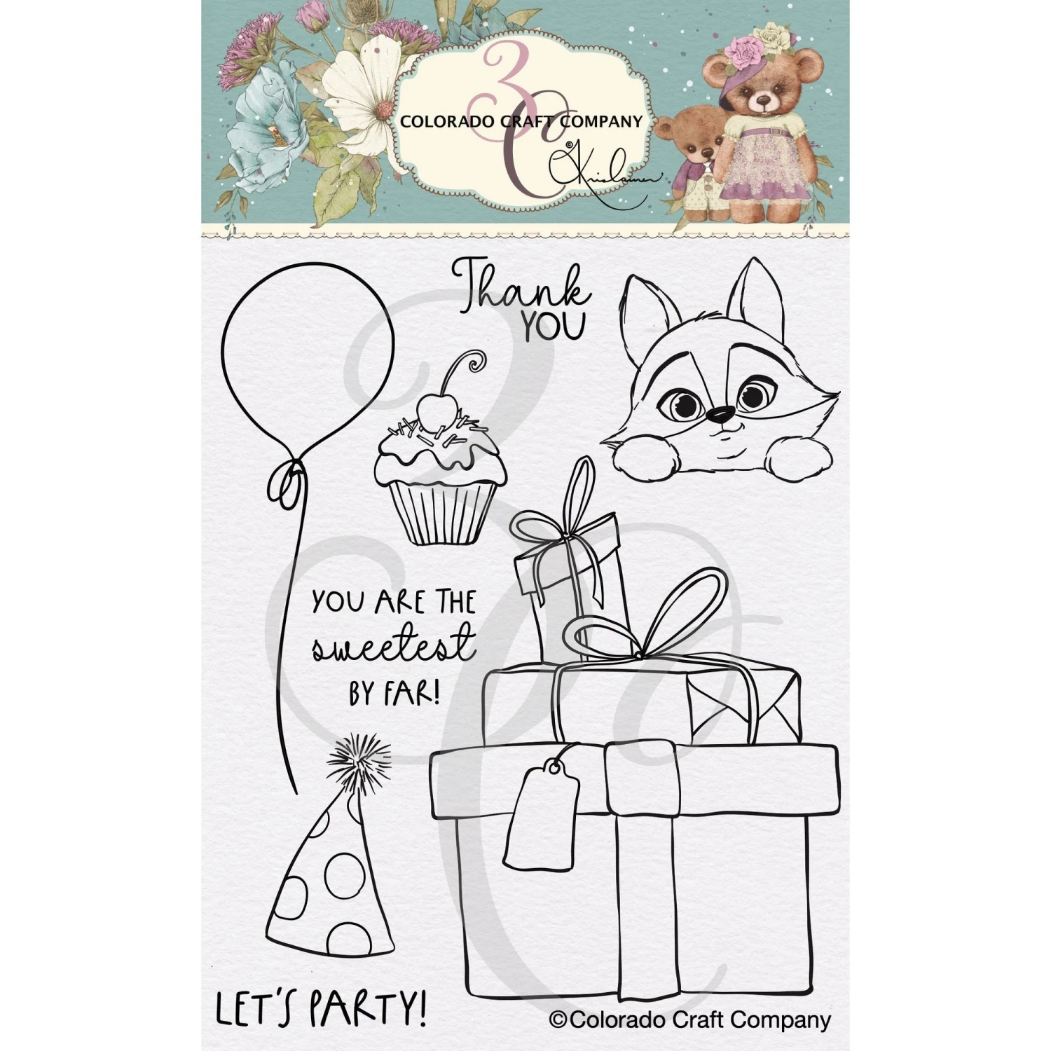 Colorado Craft Company Kris Lauren Sweetest By Far Clear Stamps Kl994 3 Colorado Craft Company Kris Lauren Sweetest By Far Clear Stamps Kl994