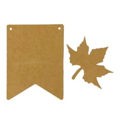 Stamperia Whispering Woods Crafty Shapes Leaf Klsm65 -Simon Says Stamp KLSM65 1B
