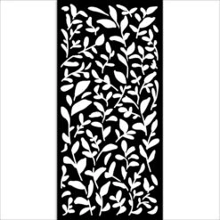 Stamperia Create Happiness Secret Diary Leaves Pattern Stencil Kstdl92*