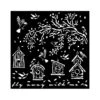 Stamperia Garden Nests Stencil Kstdq102* 1 Stamperia Garden Nests Stencil Kstdq102* -Simon Says Stamp KSTDQ102 1