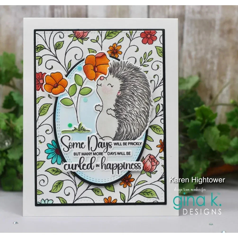 Gina K Designs Hedgehogs In Happiness Stamps Dg13 6 Gina K Designs Hedgehogs In Happiness Stamps Dg13 - Image 4