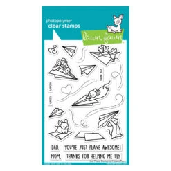 Lawn Fawn Just Plane Awesome Clear Stamps Lf3130