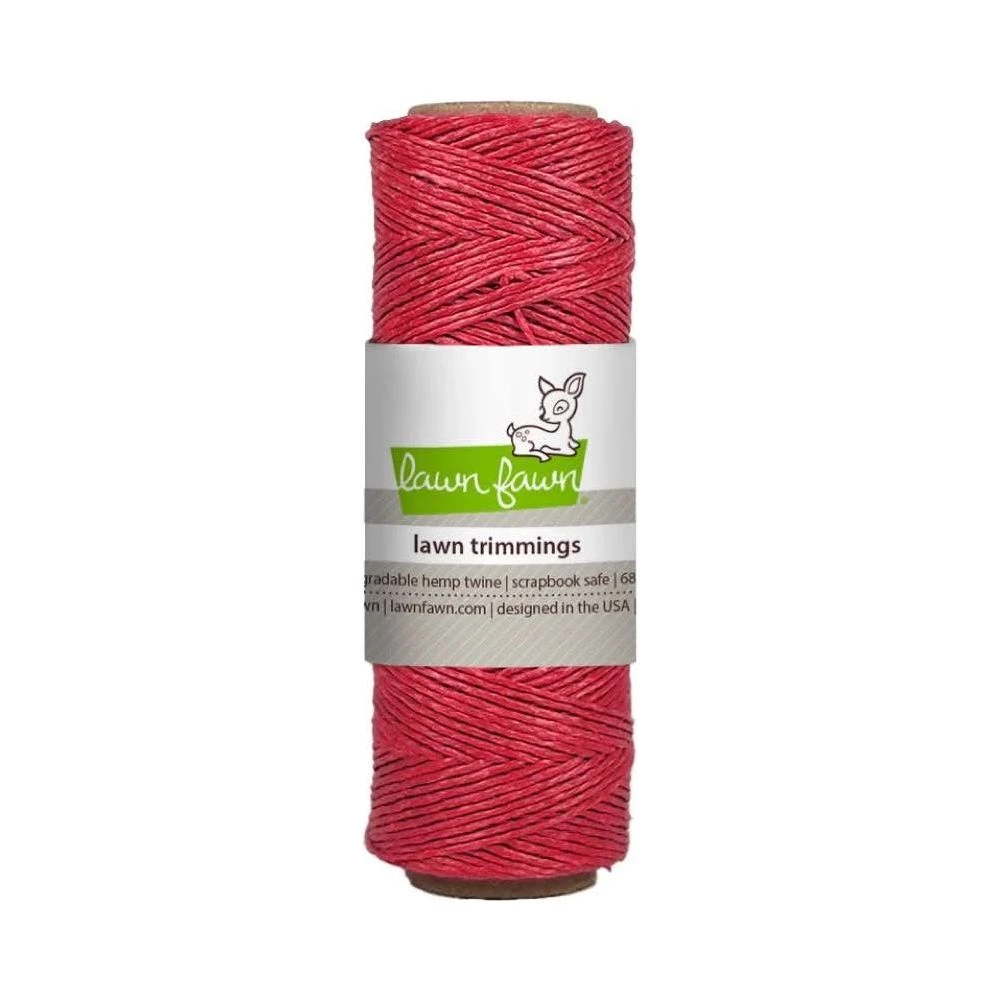 Lawn Fawn Red Hemp Twine Lf3458 3 Lawn Fawn Red Hemp Twine Lf3458