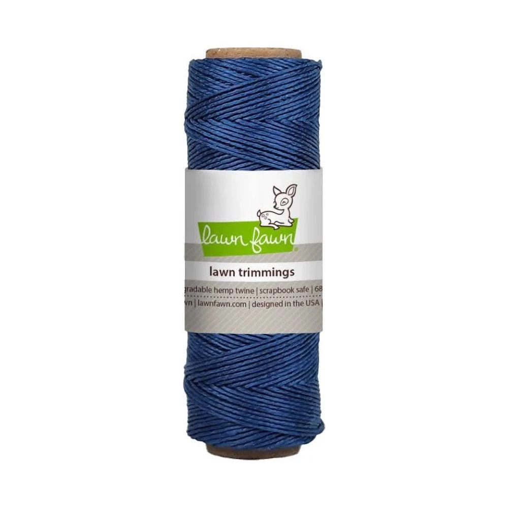 Lawn Fawn Denim Blue Hemp Twine Lf3463 3 Lawn Fawn Denim Blue Hemp Twine Lf3463