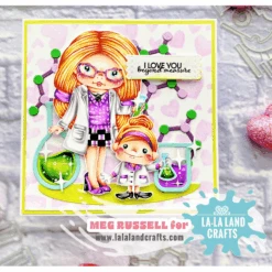 La-La Land Crafts Scientist Marci Cling Stamp 5621 -Simon Says Stamp La La Land Crafts Scientist Marci Cling Stamp 5621 scientists