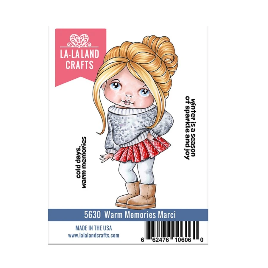 La-La Land Crafts Warm Memories Marci Cling Stamp 5630 3 La-La Land Crafts Warm Memories Marci Cling Stamp 5630