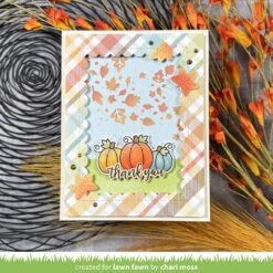 Lawn Fawn Autumn Breeze Stencil Lf3873 6 Lawn Fawn Autumn Breeze Stencil Lf3873 -Simon Says Stamp Lawn Fawn Autumn Breeze Stencil lf3873 thank you