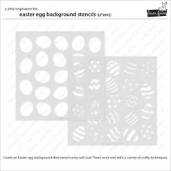 Lawn Fawn Easter Egg Background Layering Stencils Lf3692 -Simon Says Stamp Lawn Fawn Easter Egg Background Layering Stencils lf3692 individuals