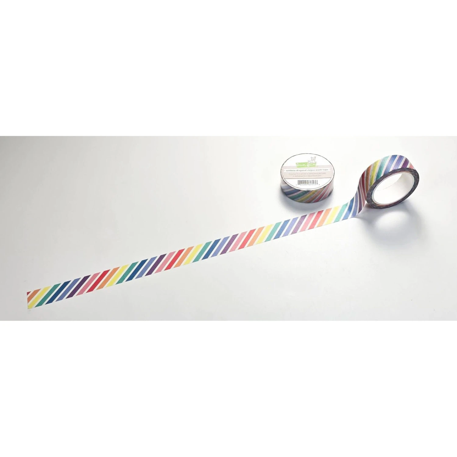 Lawn Fawn Rainbow Diagonal Stripes Washi Tape Lf3642 4 Lawn Fawn Rainbow Diagonal Stripes Washi Tape Lf3642 - Image 2