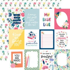 Echo Park My Best Life 12 X 12 Collection Kit Mbl367016* 17 Echo Park My Best Life 12 X 12 Collection Kit Mbl367016* -Simon Says Stamp MBL367003 3x4 Journaling Cards