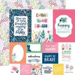 Echo Park My Best Life 12 X 12 Collection Kit Mbl367016* 19 Echo Park My Best Life 12 X 12 Collection Kit Mbl367016* -Simon Says Stamp MBL367006 Multi Journaling Cards