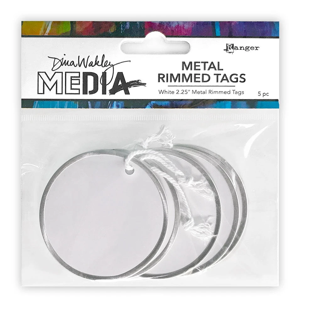 Dina Wakley Metal Rimmed Tags Media Ranger Mda82491 3 Dina Wakley Metal Rimmed Tags Media Ranger Mda82491