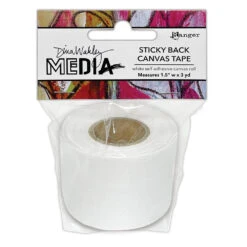 Ranger Dina Wakley MEdia Sticky Back Canvas Tape Mda84587