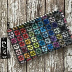 Tim Holtz Medium 6 X 10 Distress Zipper Bag And Tonic Shears Bundle -Simon Says Stamp MEDIUM BAG 1