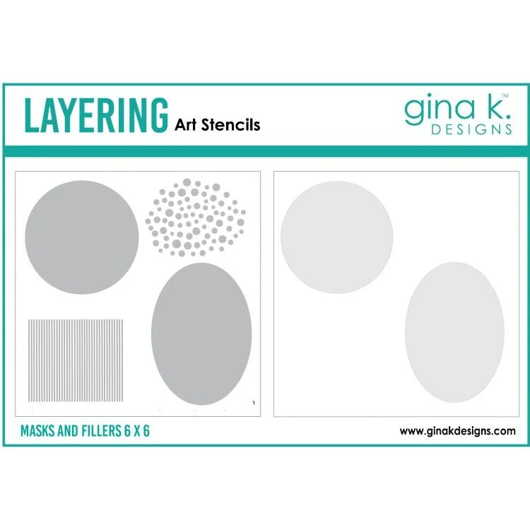 Gina K Designs Masks And Fillers Stencil Set Gkdst49 3 Gina K Designs Masks And Fillers Stencil Set Gkdst49