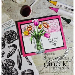 Gina K Designs Beautiful Tulips Stamps Mm144 -Simon Says Stamp Melanie Beautiful tulips Onyourspecialday 3987f7b9 08f7 47be 879d 27194998ba65