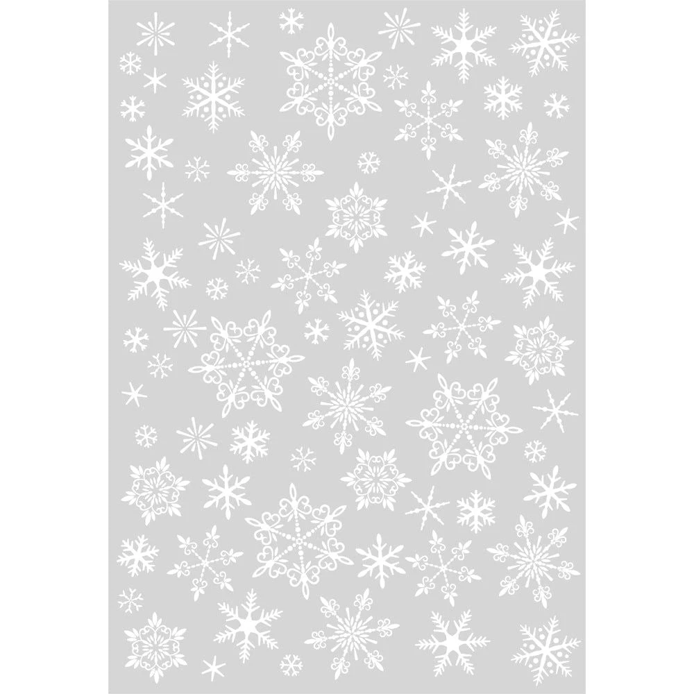 Memory Box Snowflake Rub Ons Rub105 3 Memory Box Snowflake Rub Ons Rub105
