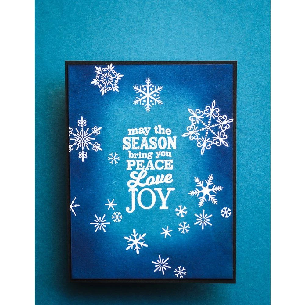 Memory Box Snowflake Rub Ons Rub105 4 Memory Box Snowflake Rub Ons Rub105 - Image 2