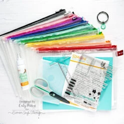 Simon Says Stamp Mesh Zipper Bags Rainbow Set 7 Simon Says Stamp Mesh Zipper Bags Rainbow Set -Simon Says Stamp Mesh Zipper Bags Caly 2