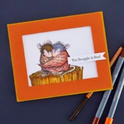 Spellbinders House Mouse Snuggle Up Cling Rubber Stamps Rsc-019 -Simon Says Stamp Mo29M3Uw