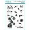 Gina K Designs Modern Roses Clear Stamps Gkd216*