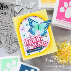 Simon Says Stamp Set Of 5 Stencils Mosaic Petals 1082st You Are My Favorite -Simon Says Stamp Mosaic Petals stencil NMT