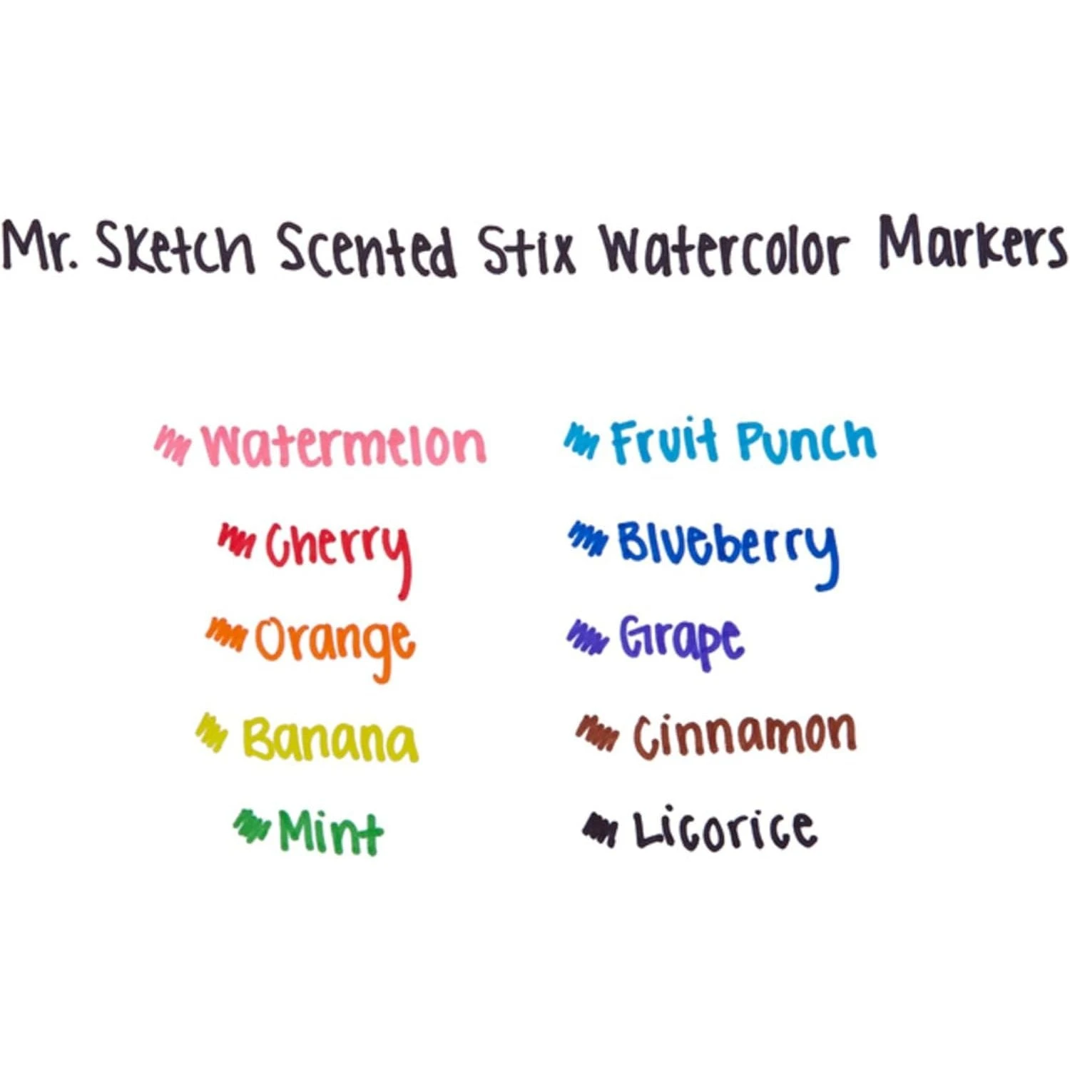 Various Mr Sketch Scented Stix Marker Set Sa1905313 - Image 3