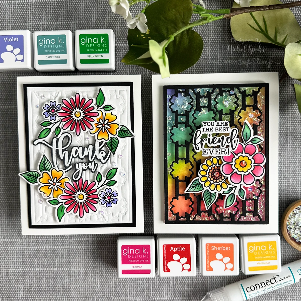 Simon Says Stamp Gina K Designs Bold Blooms Class Bundle 7 Simon Says Stamp Gina K Designs Bold Blooms Class Bundle - Image 5