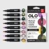 OLO Botanical Brush 8 Piece Marker Set 1 OLO Botanical Brush 8 Piece Marker Set -Simon Says Stamp OLO Botanical Brush 8 Piece Marker Set