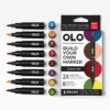 OLO Comic Brush 8 Piece Marker Set -Simon Says Stamp OLO Comic Brush 8 Piece Marker Set