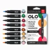 OLO Manga 2 Brush 8 Piece Marker Set 2 OLO Manga 2 Brush 8 Piece Marker Set -Simon Says Stamp OLO Manga 2 Brush 8 Piece Marker Set
