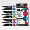 OLO Vibrant Brush 8 Piece Marker Set 2 OLO Vibrant Brush 8 Piece Marker Set -Simon Says Stamp OLO Vibrant Brush 8 Piece Marker Set