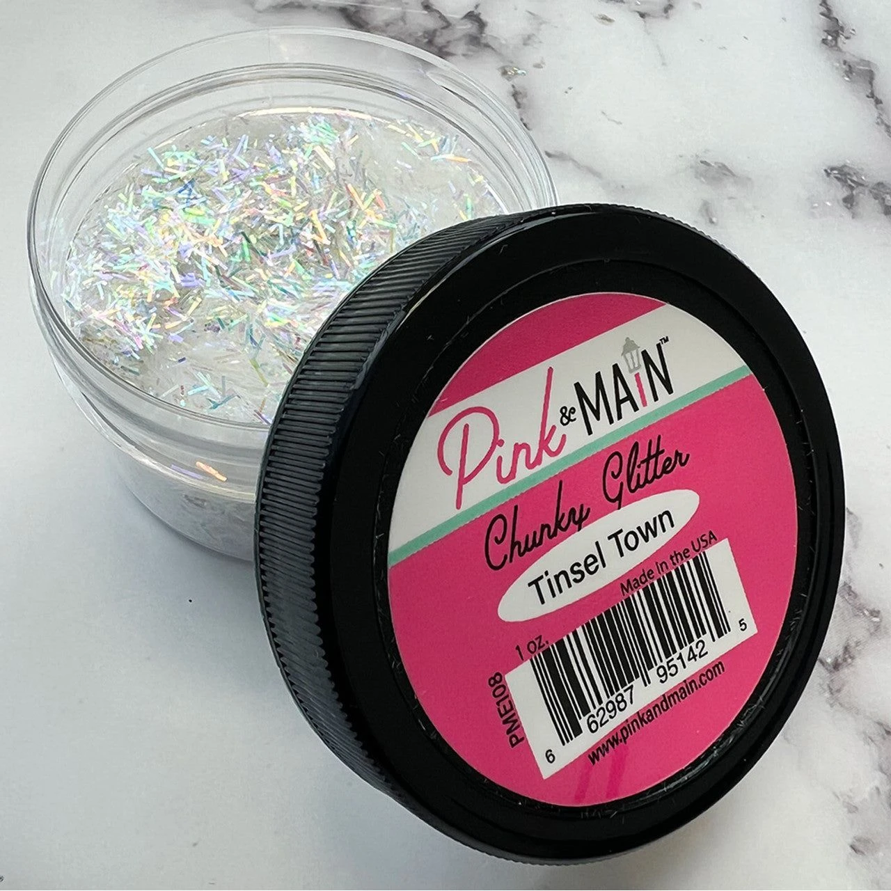 Pink And Main Tinsel Town Chunky Glitter Pme108* 3 Pink And Main Tinsel Town Chunky Glitter Pme108*