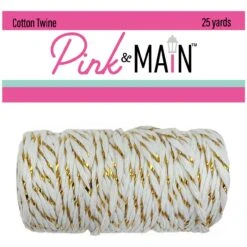 Pink And Main Golden Twine Embellishment Pme166*