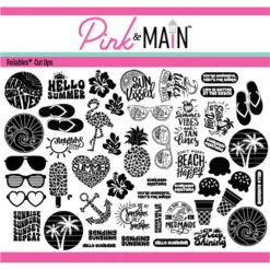 Pink And Main Summer Fun Foilables Cut Ups Ephemera Pmf229*
