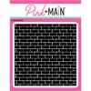 Pink And Main Bricks Embossing Folder Pmt081 -Simon Says Stamp PMT081 Bricks 6x6 Embossing Folder web 68028