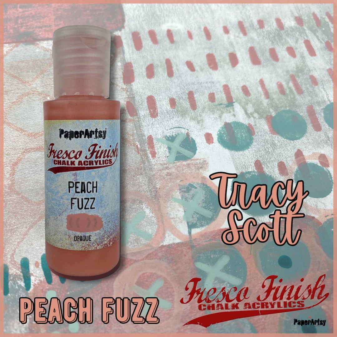 Paper Artsy Fresco Finish Peach Fuzz Chalk Acrylic Paint Ff238 3 Paper Artsy Fresco Finish Peach Fuzz Chalk Acrylic Paint Ff238