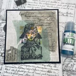 Paper Artsy Greenstone Mattint Fresco Tint Mt09 7 Paper Artsy Greenstone Mattint Fresco Tint Mt09 -Simon Says Stamp Paper Artsy Greenstone Mattint Fresco Tint mt09 headdress
