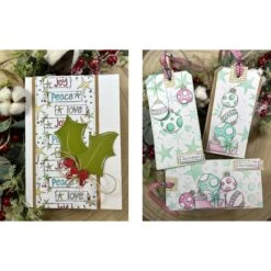 Paper Artsy JoFY 142 Cling Stamps Jofy142 9 Paper Artsy JoFY 142 Cling Stamps Jofy142 -Simon Says Stamp Paper Artsy JoFY 142 Cling Stamps jofy142 ornaments