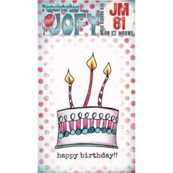 Paper Artsy JoFY Mini 81 Cling Stamp Jm81