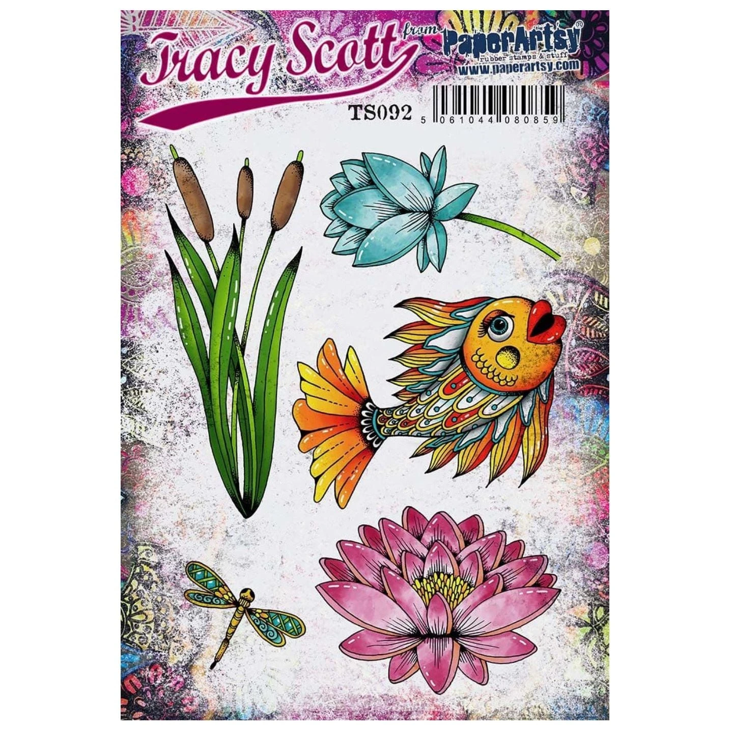 Paper Artsy Tracy Scott Cling Stamps Ts092 3 Paper Artsy Tracy Scott Cling Stamps Ts092