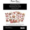 Paper Rose Poppy Garden Basics Embossed Die Cuts 34677