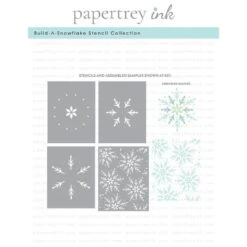 Papertrey Ink Build-A-Snowflake Stencils - 0079