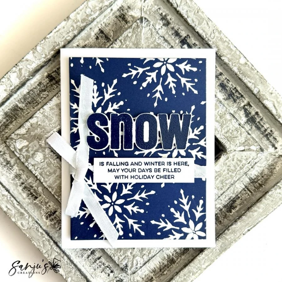 Papertrey Ink Build-A-Snowflake Stencils - 0079 4 Papertrey Ink Build-A-Snowflake Stencils - 0079 - Image 2